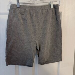 Gray biker Shorts